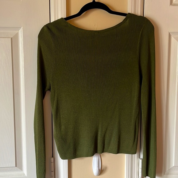 H&M Green Sweater Large - Picture 4 of 4